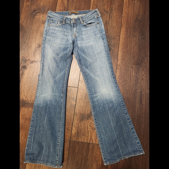 Awesome VTG Daisy Flare Jeans - Picture 7 of 16